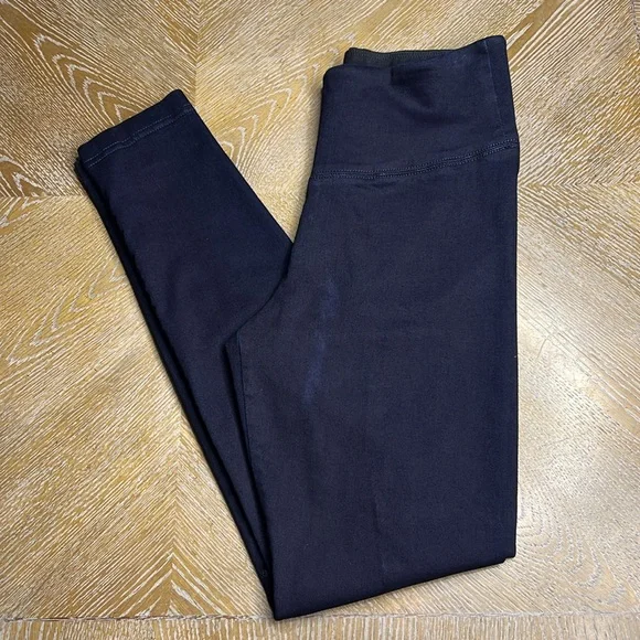 WHITE HOUSE BLACK MARKET Denim WHBM Runway Leggings 6 - Picture 5 of 10